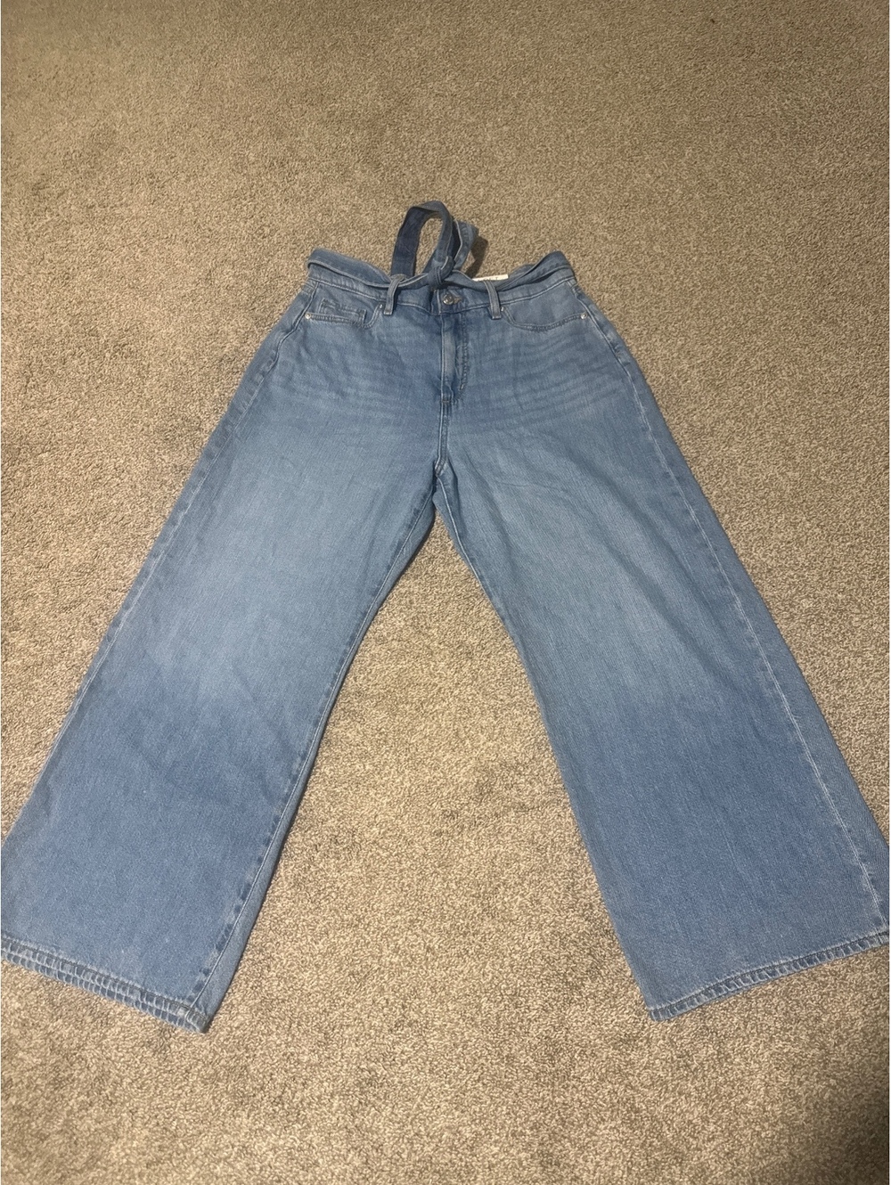 Loft Palazzo Wide Leg Jeans size 10P